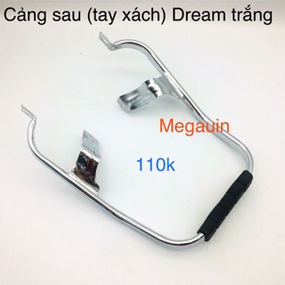 Cảng sau tay xách Nice lắp xe Dream (dáng dài - ngắn 7 màu / inox trắng)
