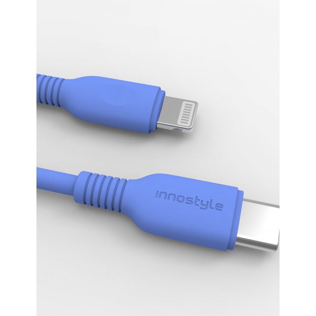 Cáp sạc nhanh Innostyle Jazzy USB-C to Lightning MFI 1.2m