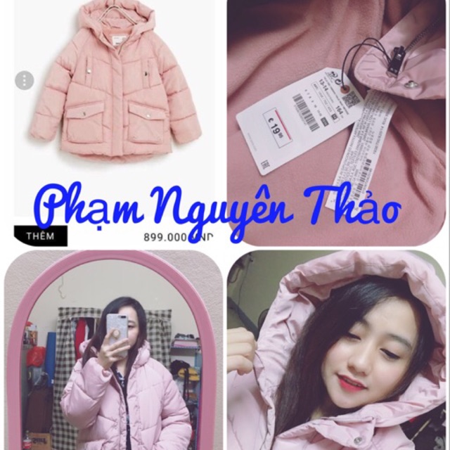 Áo phao zara kid xuất