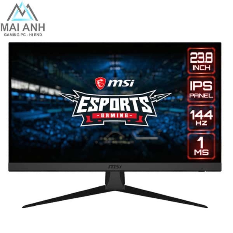 Màn hình MSI OPTIX G242 24 inch IPS 144Hz chuyên game hàng chính hãng bảo hành 36 tháng