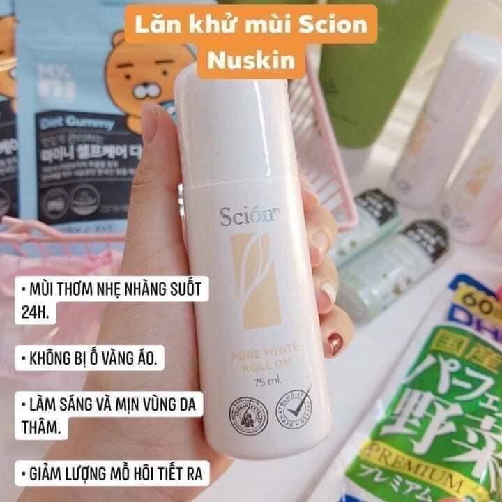 Lăn khử mùi Nuskin Scion pure white roll on (75ml) | BigBuy360 - bigbuy360.vn