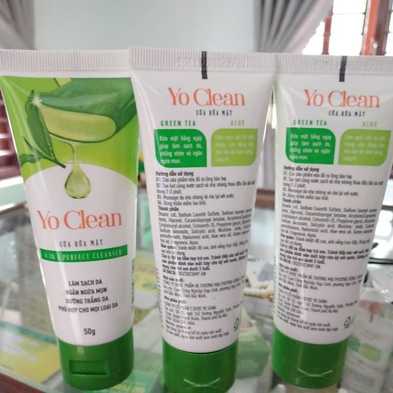 Yo Clean SỮA RỬA MẶT YO CLEAN 50g