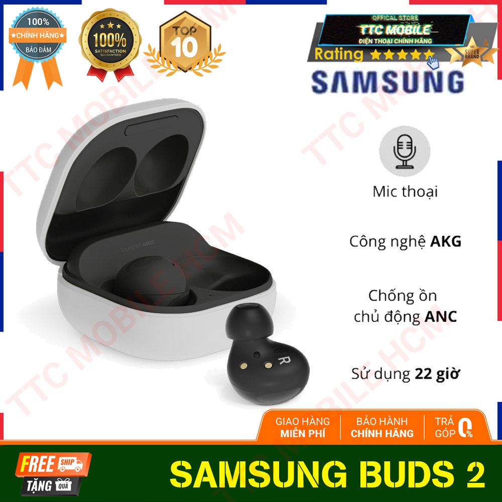 Tai Nghe Bluetooth True Wireless Samsung Galaxy Buds 2 SM-R177NZKAXXV - Hàng Chính Hãng
