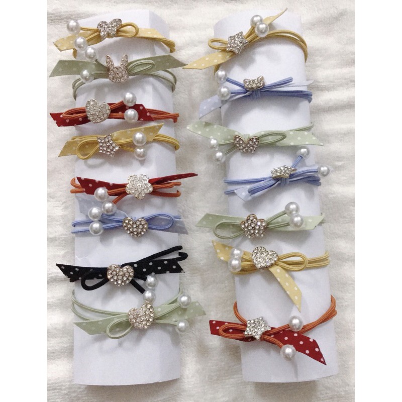 Dây buộc tóc - chun buộc tóc đính đá