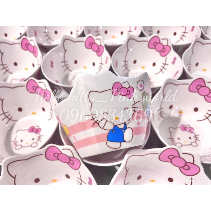 Tô nhú 3D hello kitty