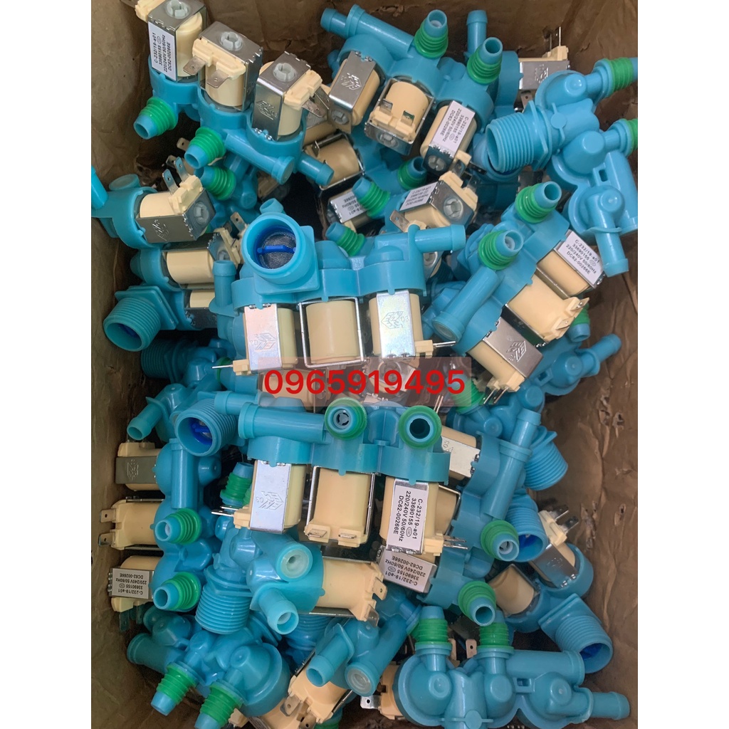 Van cấp nước ba cổng máy giặt samsung hãng