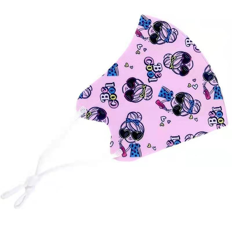 Khẩu Trang Cotton Lụa Lạnh Có Thể Tái Sử Dụng Cho Trẻ Em