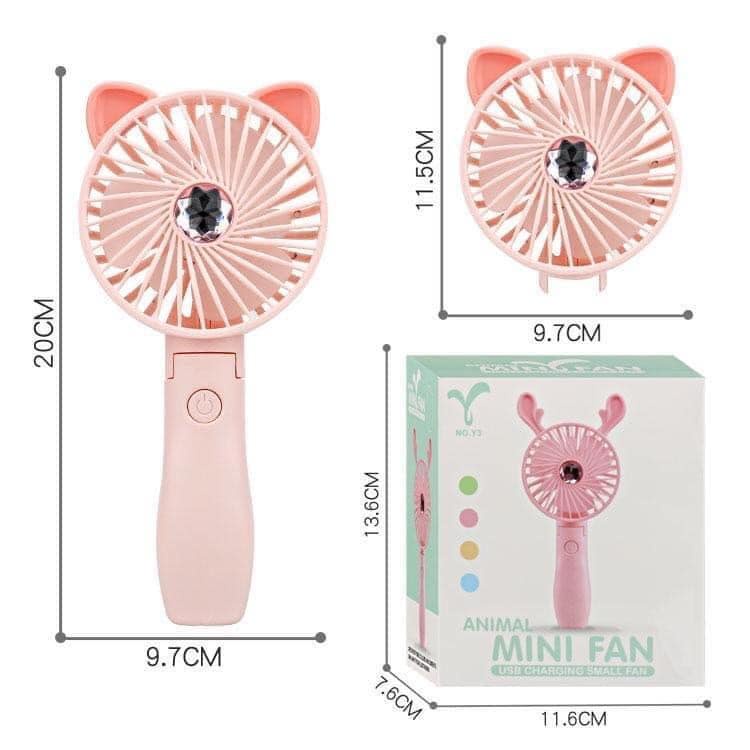 Quạt Mini Cầm Tay Sạc Điện Cao Cấp ANIMAL MINI FAN