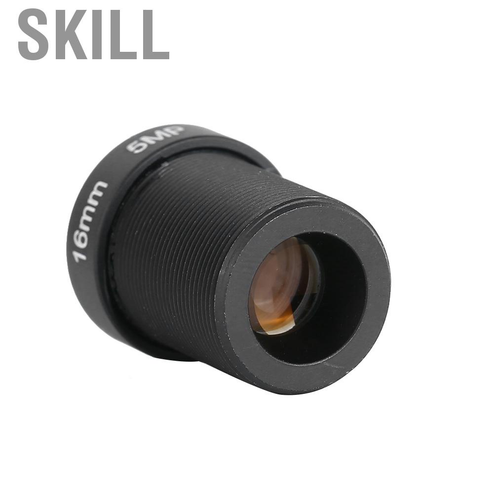 Skill Single Board Lens  Back Foci Length 12.38 Replacement Accessory 16mm HD Prime Fast Focusing for Camera For Most Models