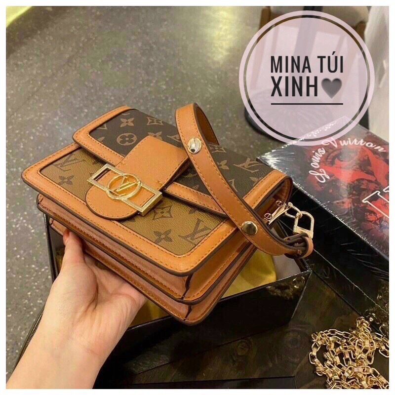 ⚡ Túi Xách Nữ ⚡ Túi Đeo Chéo Nữ Sang Trọng LV Pha Màu Cực Đẹp 2021