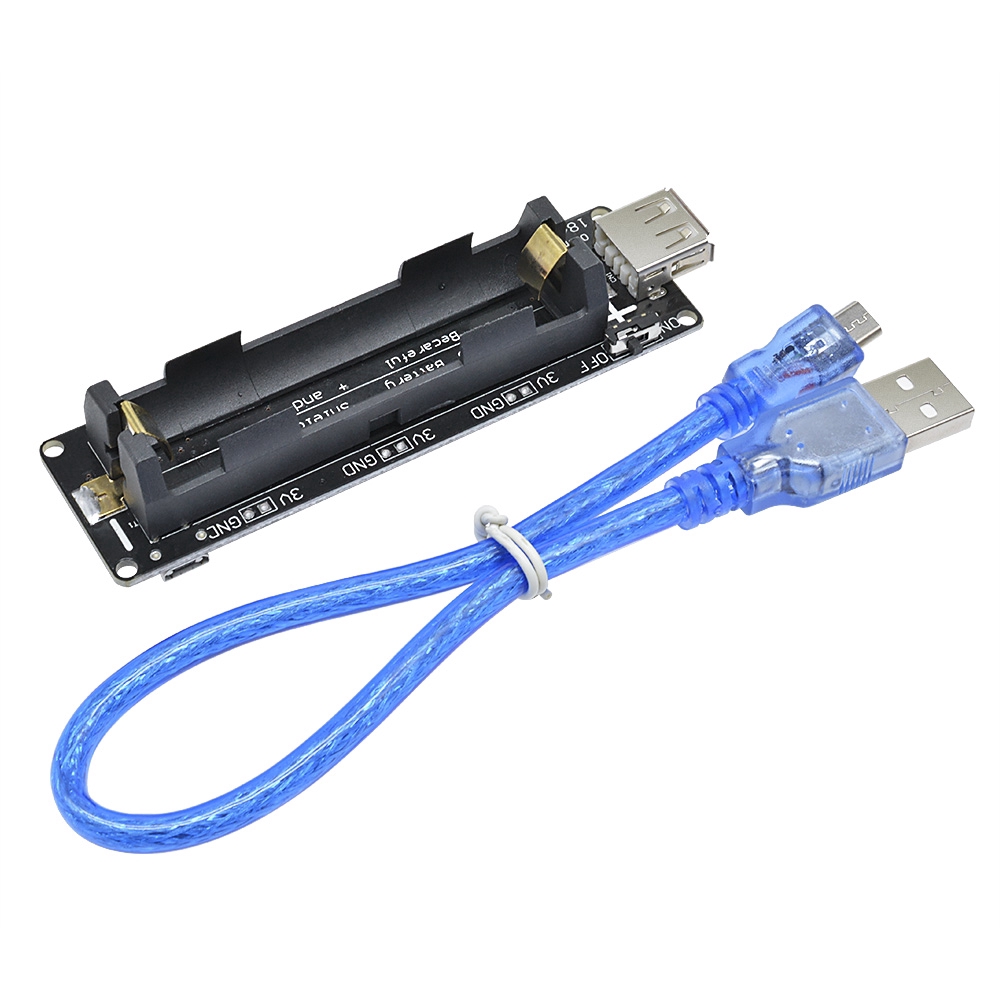 Bảng mở rộng lá chắn pin Wemos V3 ESP32 ESP-32 18650 với cáp USB cho Arduino Raspberry Pi | BigBuy360 - bigbuy360.vn
