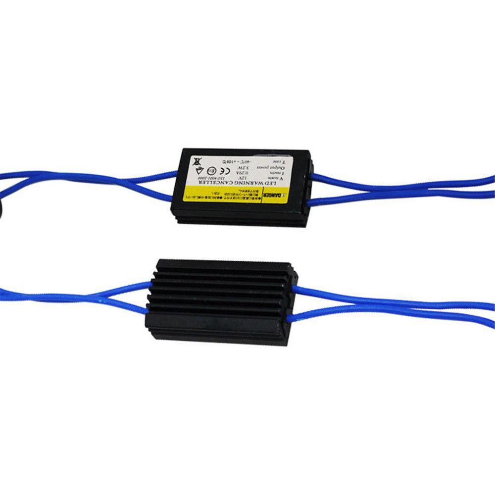 Set 2 Bộ Giải Mã Điện Trở Tải Trọng T10 W5W Cảnh Báo Đèn Pha Chuyên Dụng Cho Xe Mô Tô