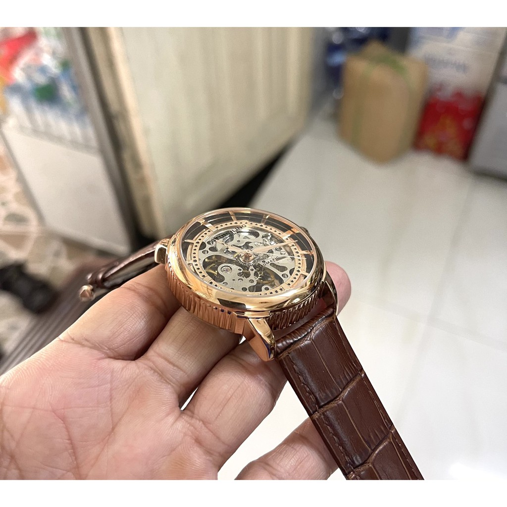 Đồng hồ nam Stuhrling 3933 Men's Skeleton Automatic