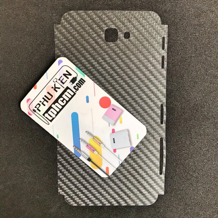 Dán mặt lưng Carbon Samsung J7 Prime