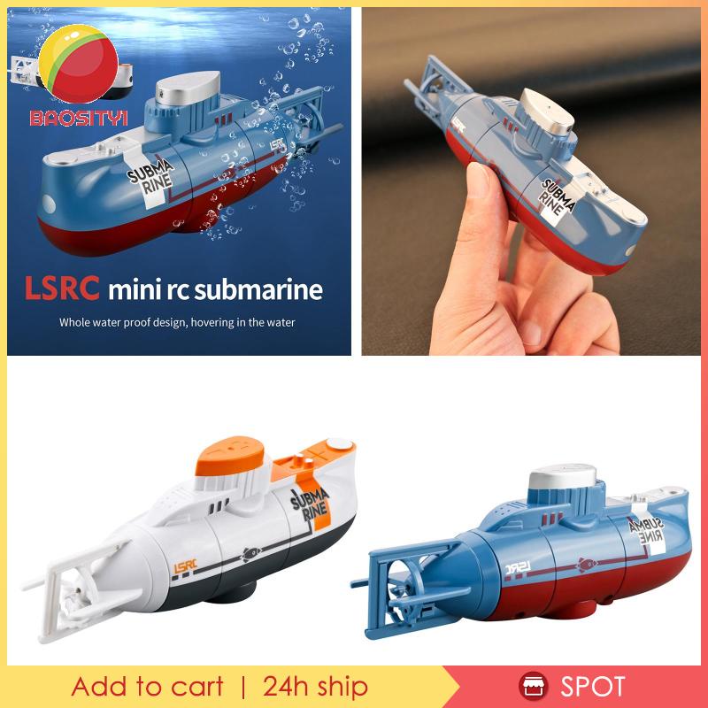 1 Tàu Ngầm Đồ Chơi Mini Điều Khiển Từ Xa Tốc Độ Cao 0.1m / s