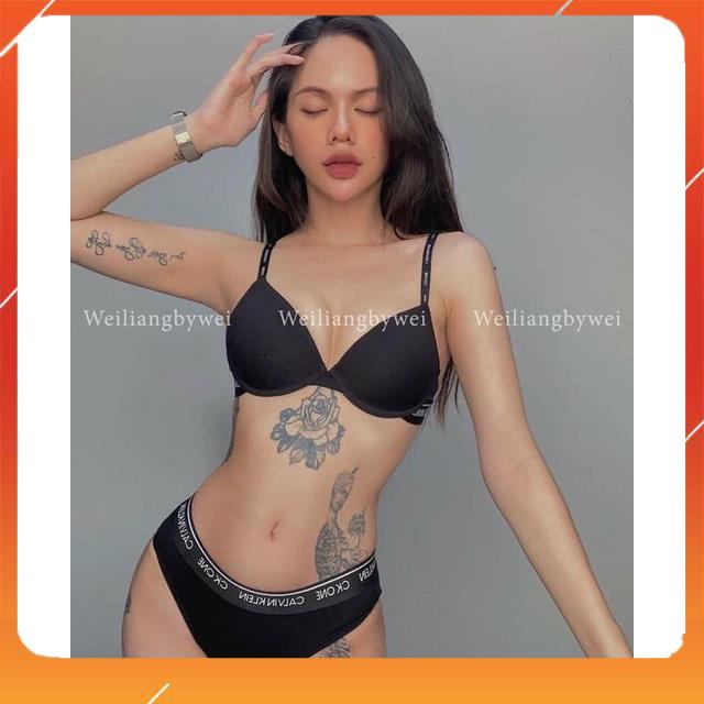 [Mẫu mới 2022] Set bộ đồ lót nữ CK hàng cao cấp, áo có gọng, mút đệm mỏng,  Mã B26050