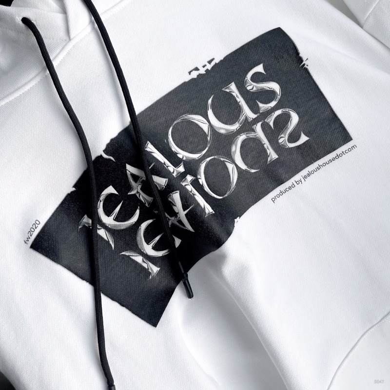 Áo hoodie unisex, áo nỉ Jealous information - metalic Jealous product 5547
