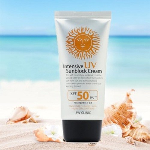 Kem chống nắng 3W Clinic Intensive Sunblock cream 70ml