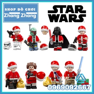 Xếp hình mô hình Star Wars chủ đề giáng sinh Minifigures POGO PG8200