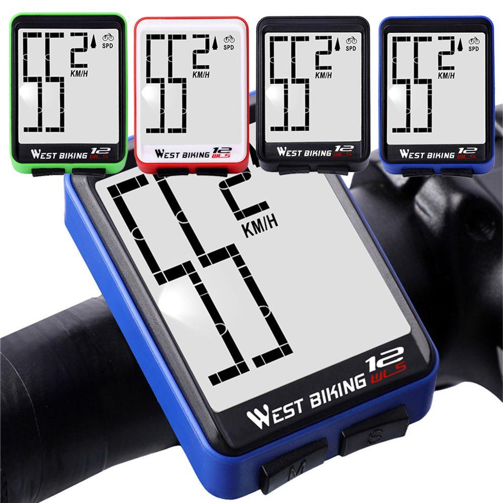 Đồng Hồ Đo Tốc Độ Chống Thấm Nước Tiện Dụng Cho Xe Đạp