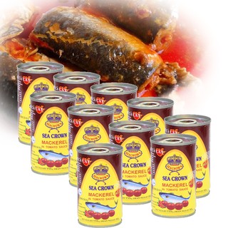 Combo 10 Cá nục sốt cà cay Seacrown 155g