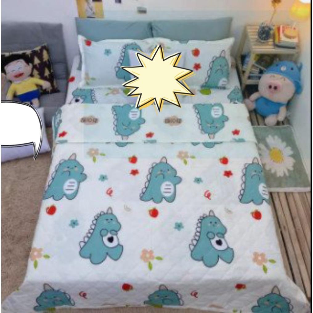 Ga giường 1mx2m,bọc đệm ký túc xá,giường tầng,bệnh viên,bọc sofa-KITTY ÔM DÂU