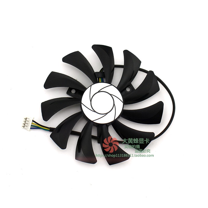 Quạt làm mát tích hợp khe đựng thẻ hiển thị Msi RX560 550 GTX1050 / 1060 AERO ITX