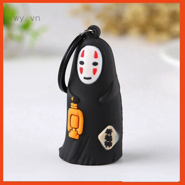 Móc khóa silicone hình vô diện