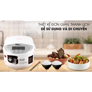 Nồi cơm điện tử toshiba 1.8 lít rc-18dh2pv hàng trưng bầy 98 99% chính hãng 100%