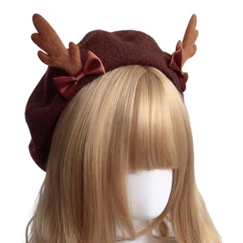 Nón Beret Len Thoáng Khí Thời Trang Lolita Dành Cho Nữ