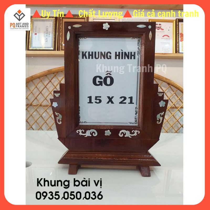 KHUNG ẢNH THỜ - KHUNG BÀI VỊ-khung ảnh thờ gỗ
