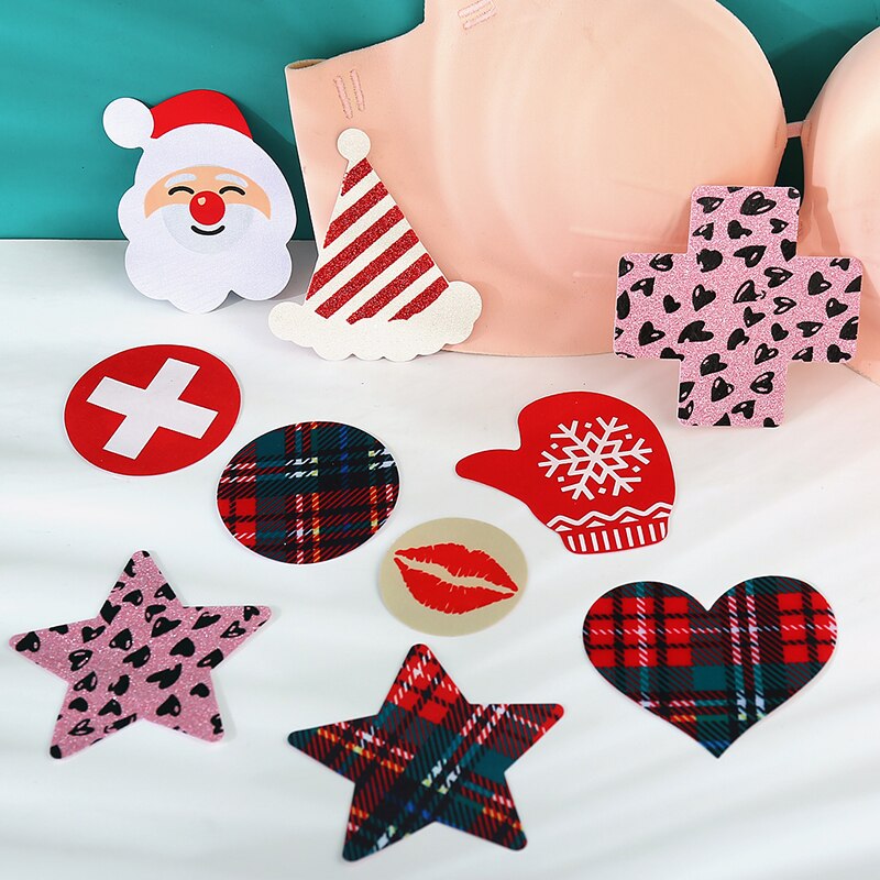 Cute Byte Set 2 / 3 Cặp Miếng Dán Ngực Hình Dáng Bông Hoa Cho Nữ