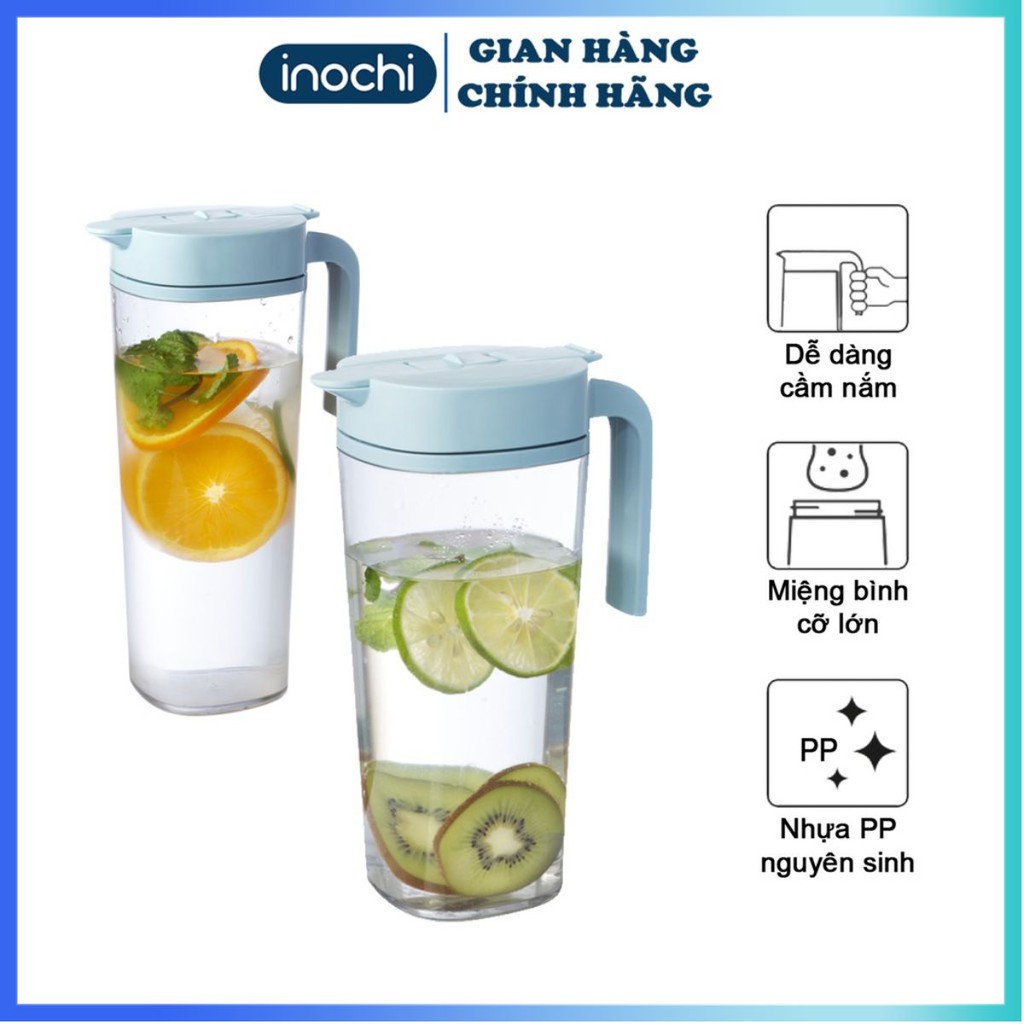 Bình Đựng Nước, Bình Nước Chịu Nhiệt Cao Cấp Biwa Inochi Size 1.6L và Size 1.2L