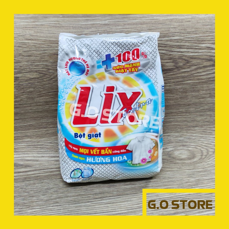 Bột Giặt Lix Extra Hương Hoa Gói 550G