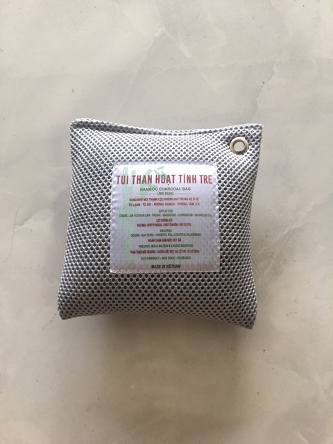 Túi hút ẩm khử mùi than hoạt tính tre