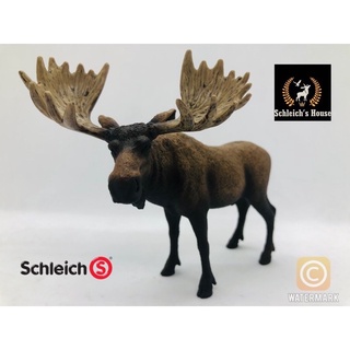 Mô hình động vật , đồ chơi con vật Schleich chính hãng Nai sừng tấm 41456 - Schleich House