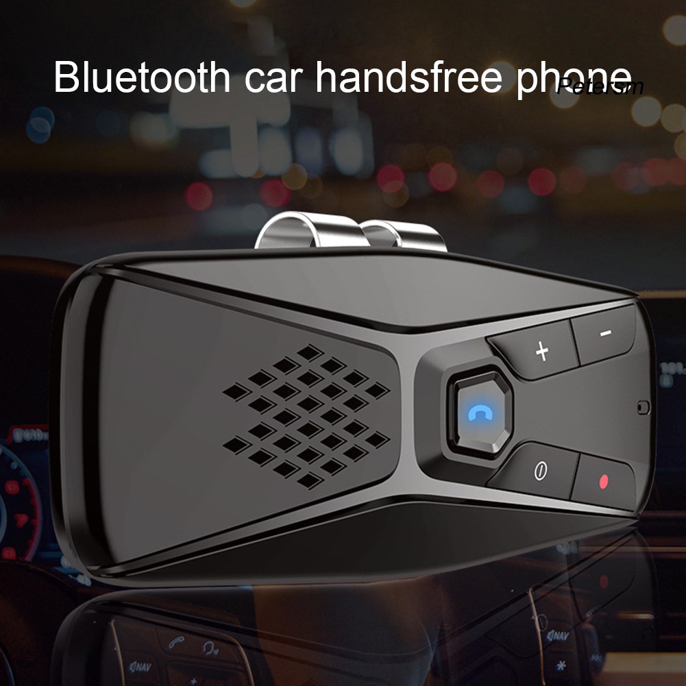 JS☆T823 Handsfree Bluetooth 5.0 Wireless One-button Operation Car Speakerphone