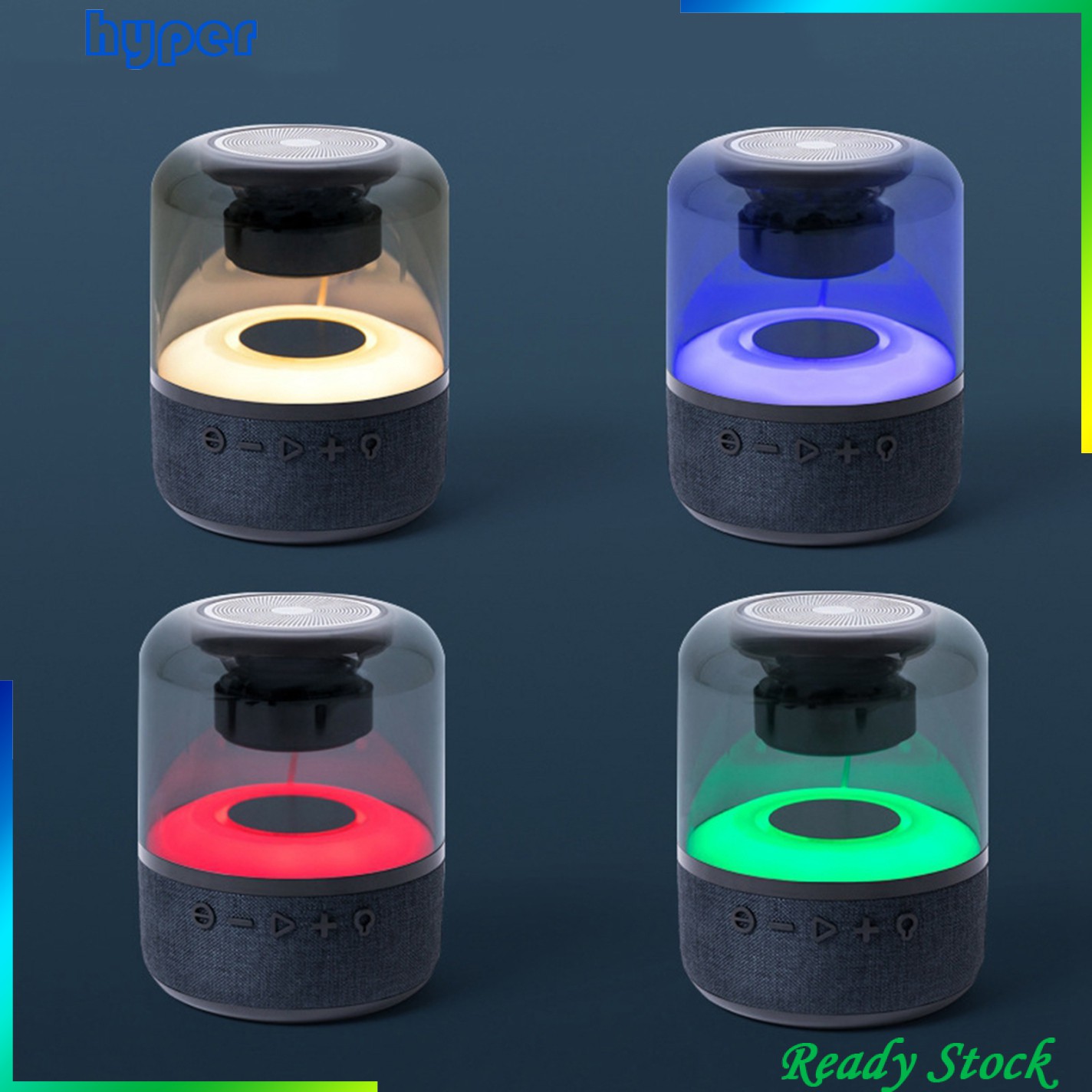 Loa Bluetooth Không Dây Nhỏ Gọn Có Đèn Led Chất Lượng Cao