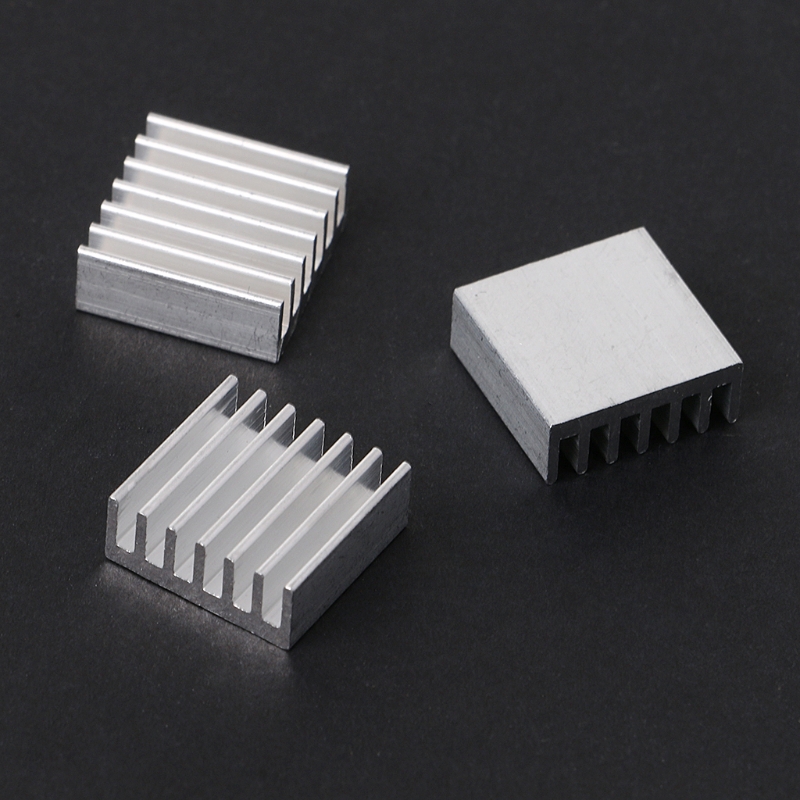 Set 12 Miếng Nhôm Tản Nhiệt 14x14 X 6mm Tiện Dụng