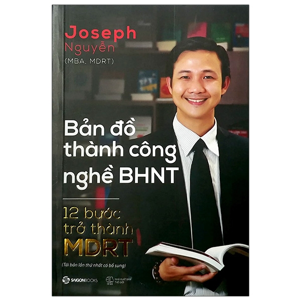 Sách - Bản Đồ Thành Công Nghề BHNT - 12 Bước Trở Thành MDRT