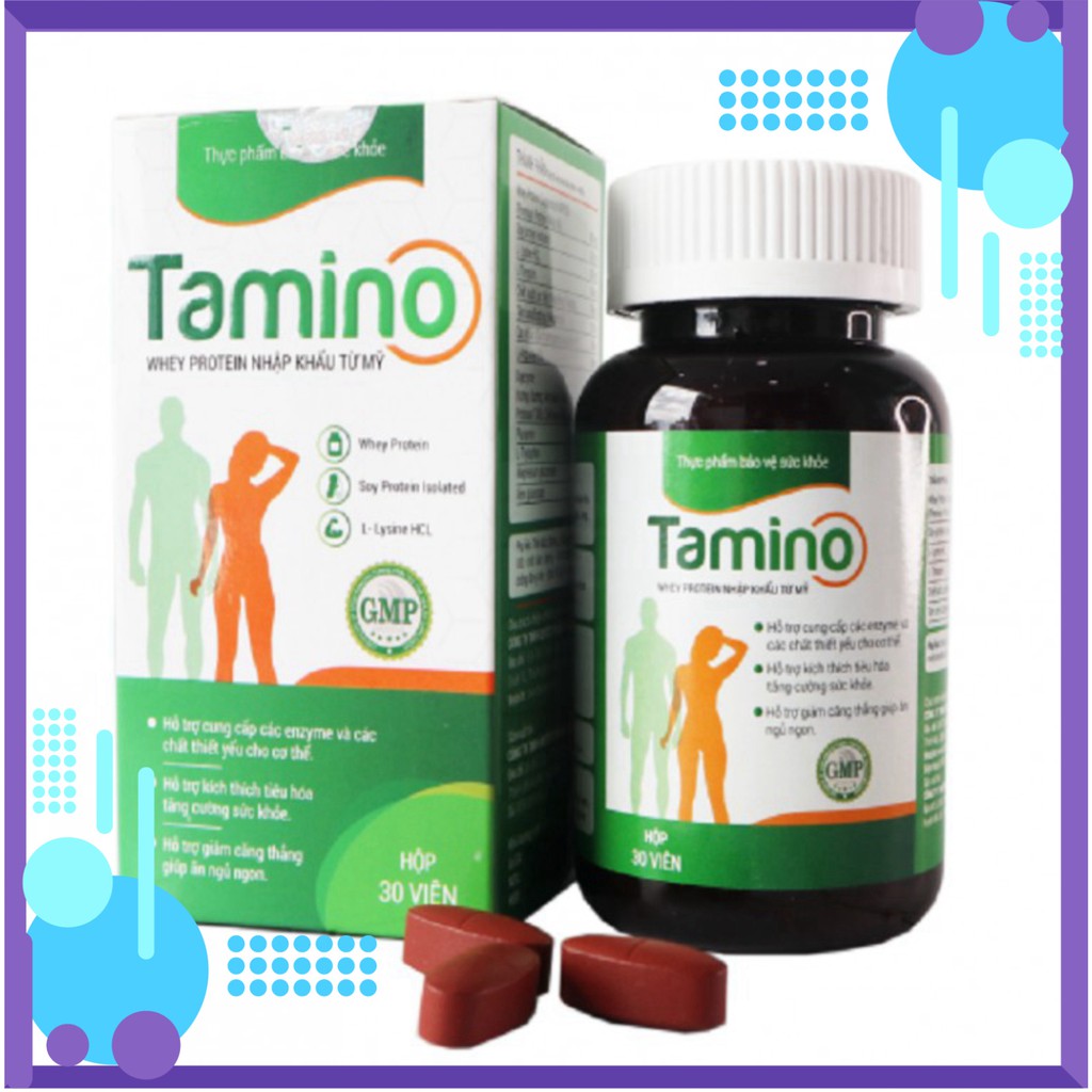 Viên Uống Tăng Cân TAMINO ( 02 hộp)