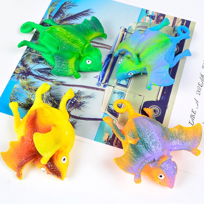 Set 4 Bong Bóng Hình Khủng Long Giúp Giảm Căng Thẳng