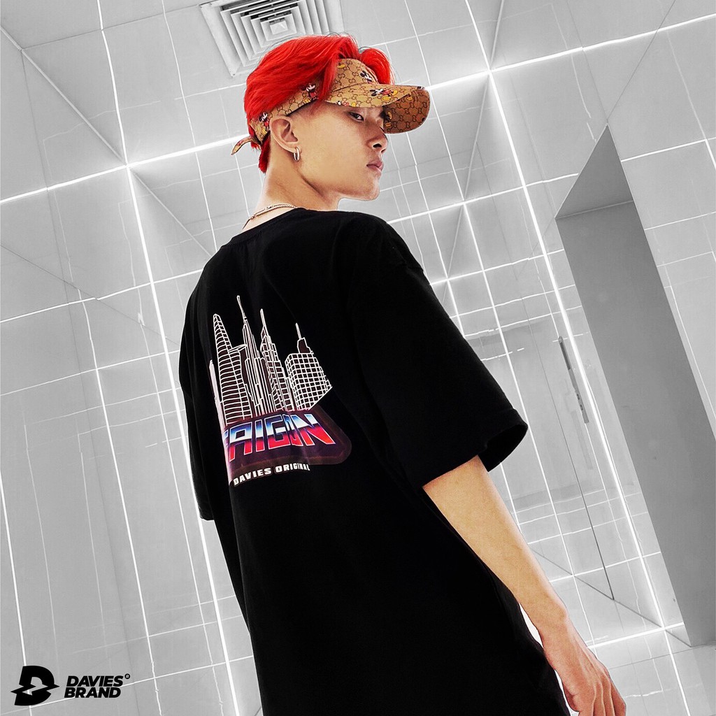 Áo thun nam tay lỡ form rộng New City - Oversize Tee local brand DAVIES | WebRaoVat - webraovat.net.vn