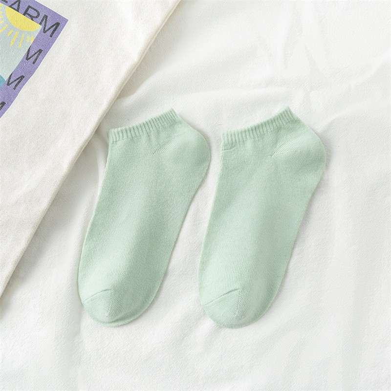 Vớ cotton cổ ngắn in hình dễ thương