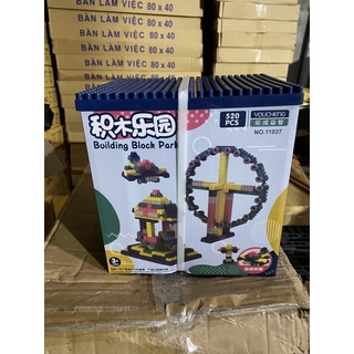 BỘ XẾP HÌNH SIÊU TRÍ TUỆ KHỔNG LỒ 520 CHI TIẾT (LÊ GÔ 520 CHI TIẾT)