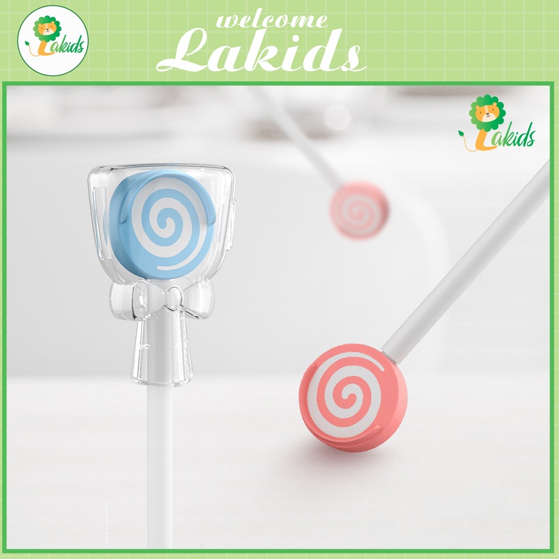 Tưa lưỡi cho bé hình kẹo Lollipop đáng yêu LAKIDS