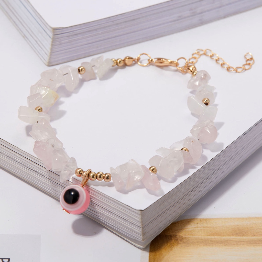 Vòng đeo tay RINHOO FRIENDSHIP phối đá mắt quỷ thời trang may mắn