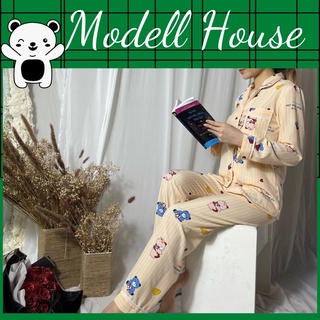 ĐỒ ngủ,đồ pijama lụa cao cấp đủ size MODELL HOUSE