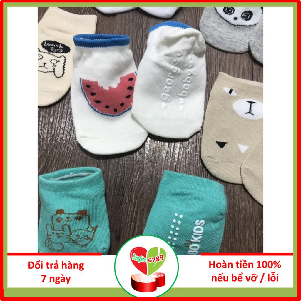 Tất cho bé trai bé gái có đế chống trượt KIDS (tất hàn chống trượt) - Duonghieu6789