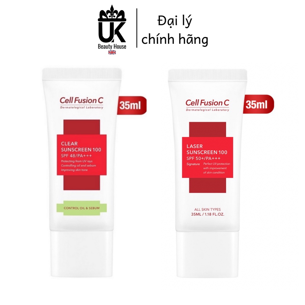 Kem chống nắng Cell Fusion C Laser / Clear Sunscreen 100 SPF50+/PA+++ | BigBuy360 - bigbuy360.vn